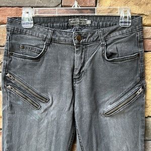 Mint Velvet moto jeans size 10